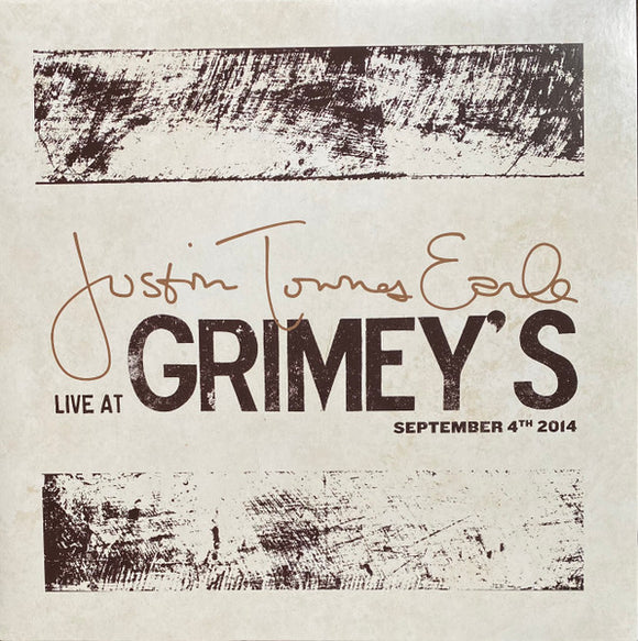 Justin Townes Earle - Live At Grimey's - September 4th, 2014 (Baby Blue Vinyl)