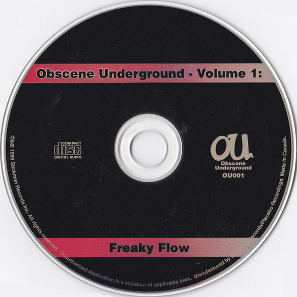 Freaky Flow - Obscene Underground Vol 1 – X-Disc-C Music