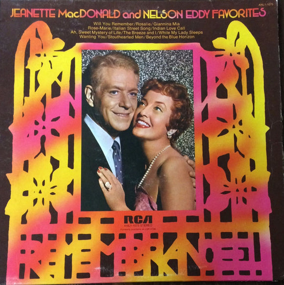 Jeanette MacDonald and Nelson Eddy - Favorites