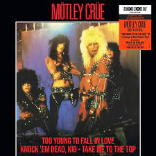 Motley Crue - Too Young to Fall In Love EP (Orange and Black Vinyl)