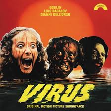 Goblin, Luis Bacalov, Gianni Dell'Orso - Virus Original Motion Picture Soundtrack (Solid Orange Vinyl)