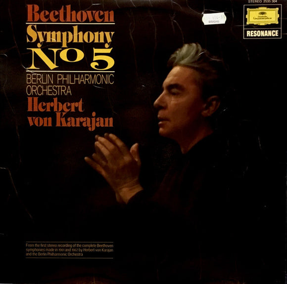 Beethoven, Berliner Philharmoniker, Herbert von Karajan – Symphony No. 5
