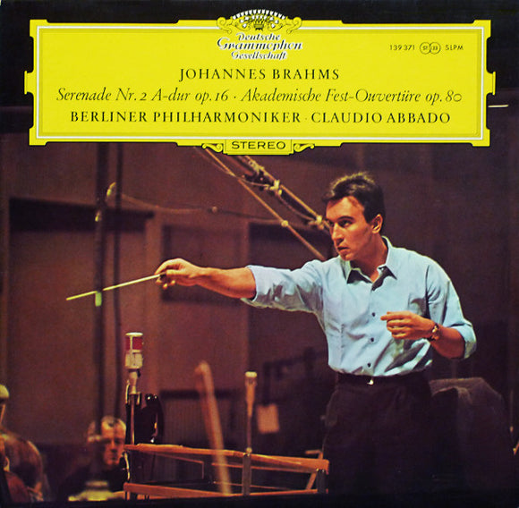 Johannes Brahms - Berliner Philharmoniker ∙ Claudio Abbado – Serenade Nr. 2 A-dur Op. 16 ∙ Akademische Fest-Ouvertüre Op. 80