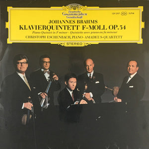 Johannes Brahms — Amadeus-Quartett, Christoph Eschenbach – Klavierquintett F-moll Op. 34