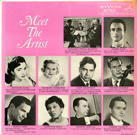 Various Artists – Meet The Artist