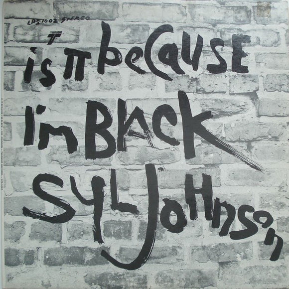 Sly Johnson - Is It Because I'm Black