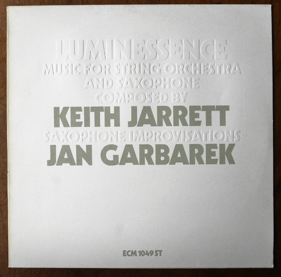 Keith Jarret, Jan Garbarek - Luminessence